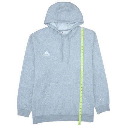 Mens UK Size 2XL adidas Grey Pullover Hoodie