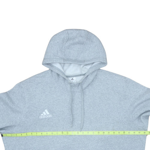 Mens UK Size 2XL adidas Grey Pullover Hoodie