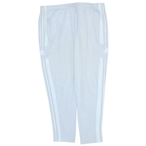Mens UK Size XL adidas Regular Fit Track Pants Grey Trousers
