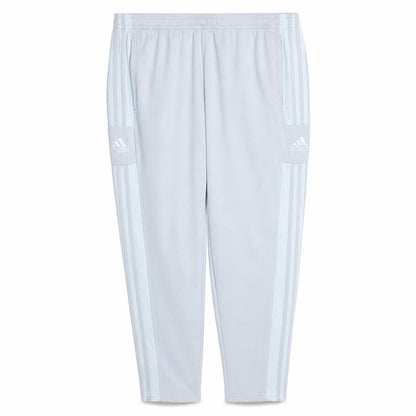 Front view of Adidas Men’s Grey XL Track Pants Tapered Fit Activewear Trousers