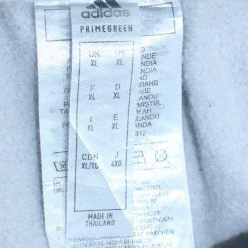 Mens UK Size XL adidas Regular Fit Track Pants Grey Trousers