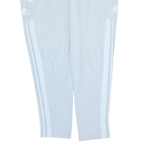 Mens UK Size XL adidas Regular Fit Track Pants Grey Trousers