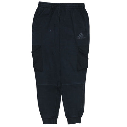 Mens UK Size M adidas Regular Fit Jogger Black Trousers