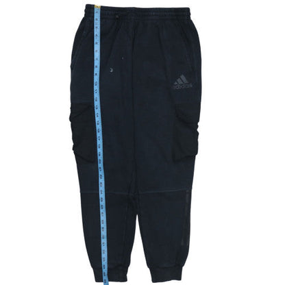 Mens UK Size M adidas Regular Fit Jogger Black Trousers