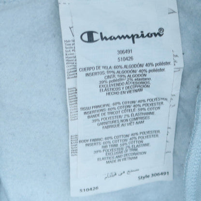 Champion Boys Light Blue Crew Neck Logo Sweatshirt Size 11-12 Years