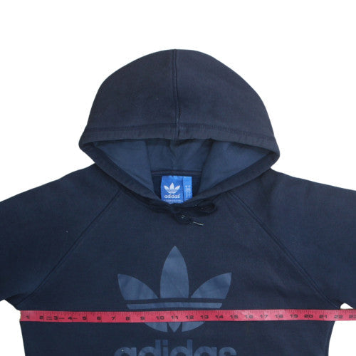 Mens UK Size L adidas Blue Pullover Hoodie