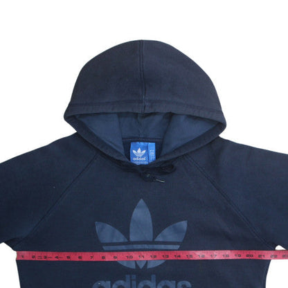 Mens UK Size L adidas Blue Pullover Hoodie