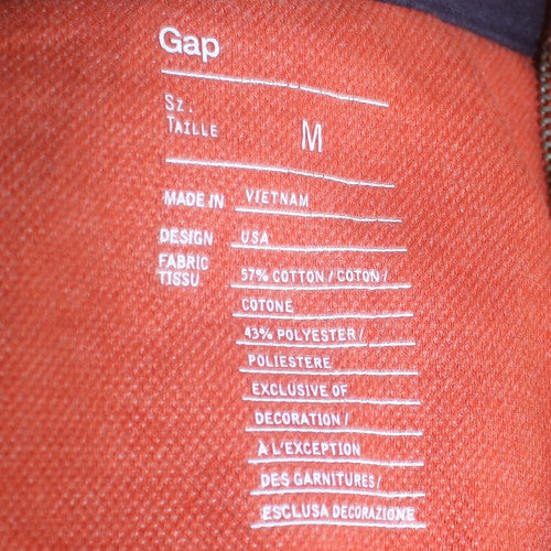 Mens UK Size M Gap Orange Casual Jacket