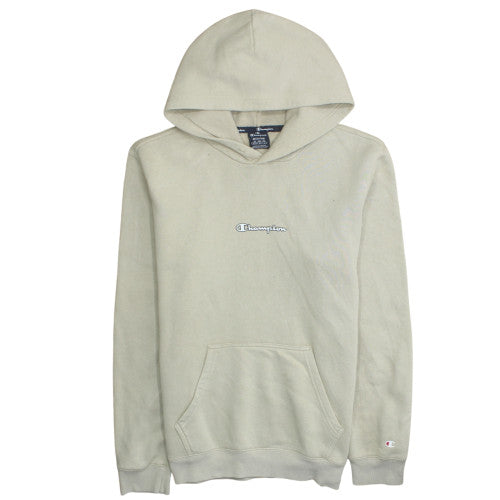 Mens UK Size M Champion Beige Pullover Hoodie