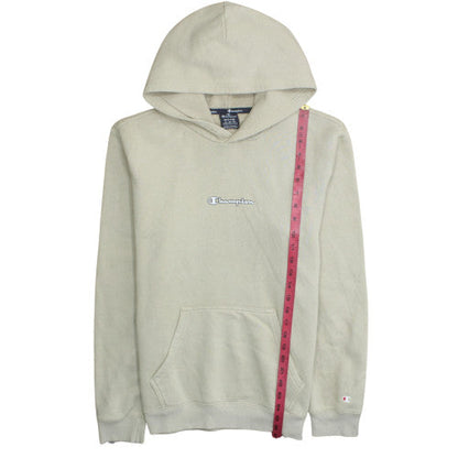 Mens UK Size M Champion Beige Pullover Hoodie