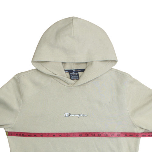 Mens UK Size M Champion Beige Pullover Hoodie