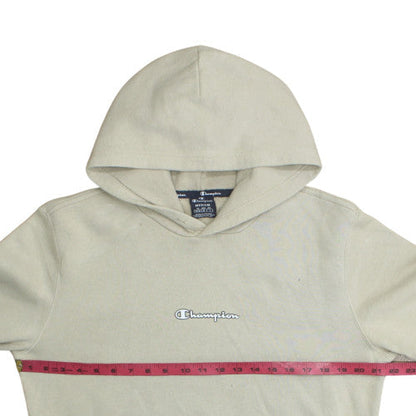 Mens UK Size M Champion Beige Pullover Hoodie