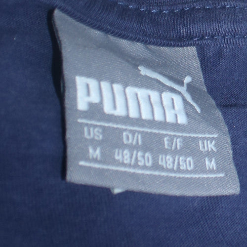 Mens UK Size M PUMA Blue  T-Shirt