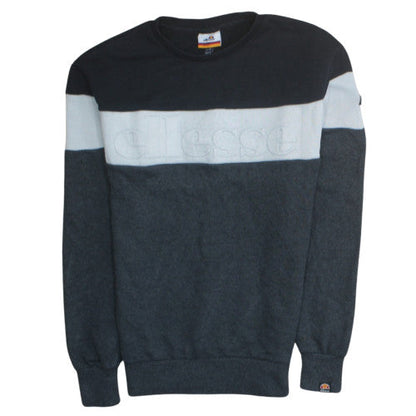 Mens UK Size XS ellesse Grey Pullover Sweatshirt