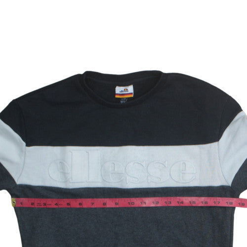 Mens UK Size XS ellesse Grey Pullover Sweatshirt