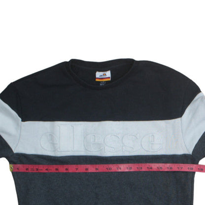 Mens UK Size XS ellesse Grey Pullover Sweatshirt