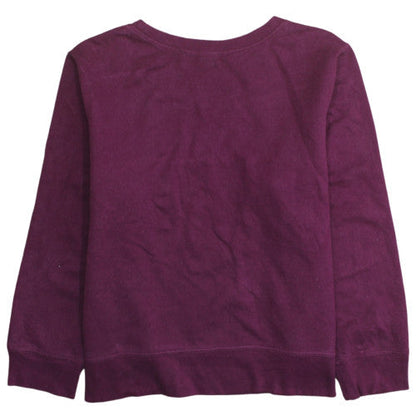 Womens UK Size L Gap Purple Pullover Sweatshirt