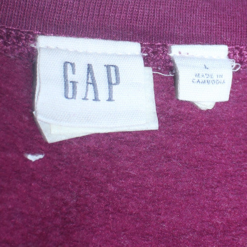 Womens UK Size L Gap Purple Pullover Sweatshirt
