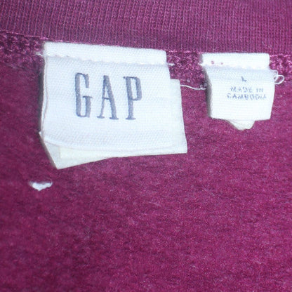 Womens UK Size L Gap Purple Pullover Sweatshirt