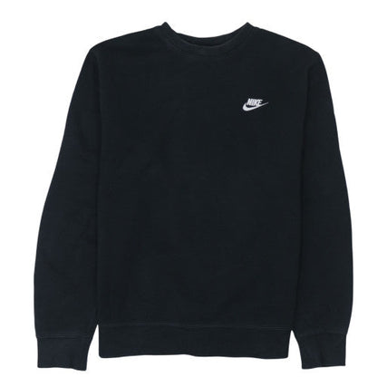 Womens UK Size M Nike Black Pullover Sweatshirt