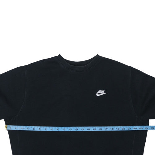 Womens UK Size M Nike Black Pullover Sweatshirt