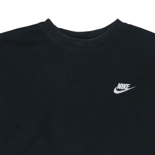 Womens UK Size M Nike Black Pullover Sweatshirt