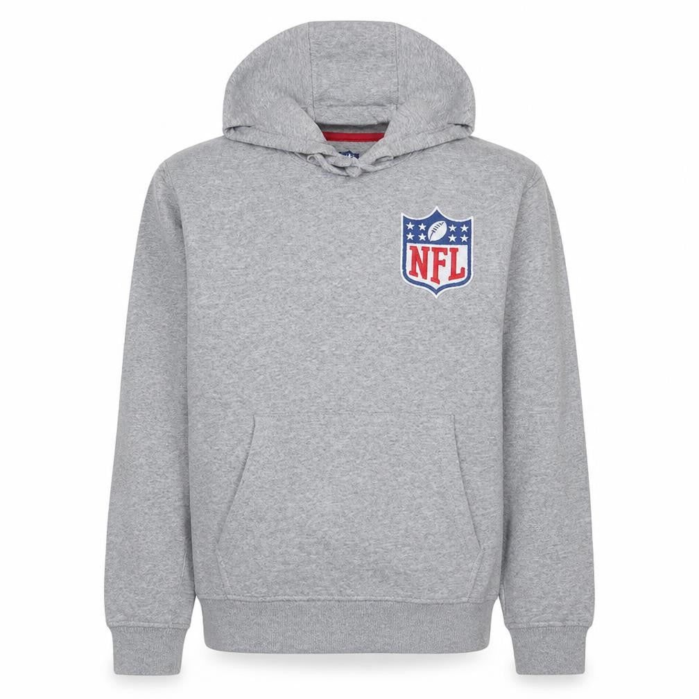 Mens UK Size XS NFL Team Apparel x Jules Grey Pullover Hoodie