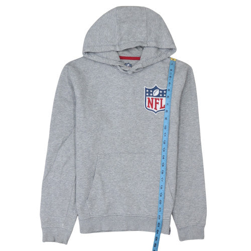 Mens UK Size XS NFL Team Apparel x Jules Grey Pullover Hoodie