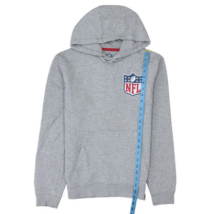 Mens UK Size XS NFL Team Apparel x Jules Grey Pullover Hoodie