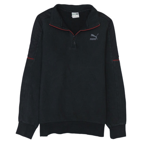Mens UK Size S PUMA Black Pullover Sweatshirt