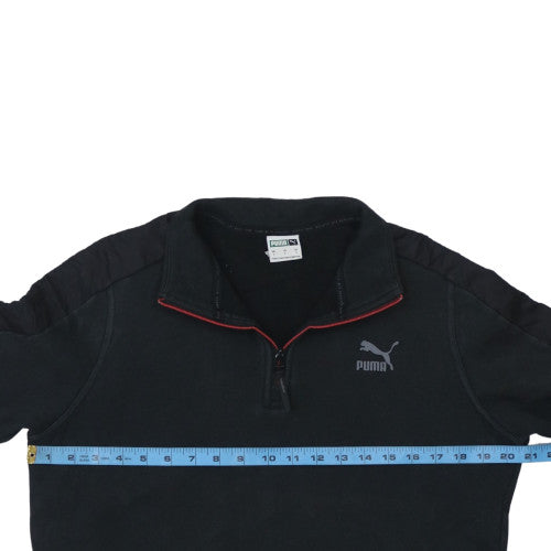 Mens UK Size S PUMA Black Pullover Sweatshirt