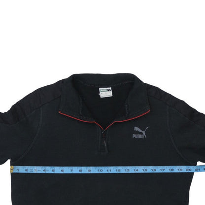 Mens UK Size S PUMA Black Pullover Sweatshirt