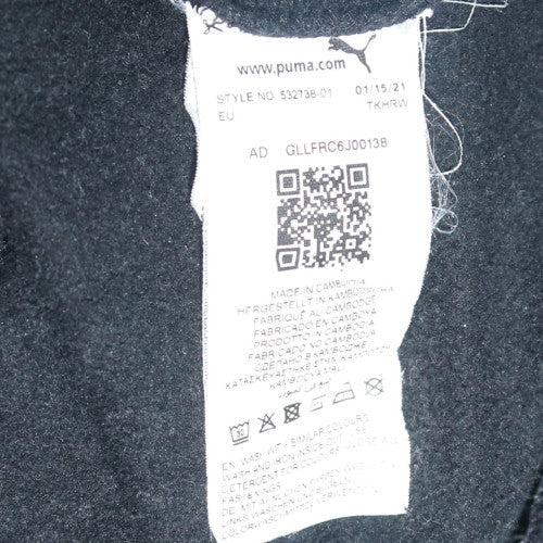 Mens UK Size S PUMA Black Pullover Sweatshirt