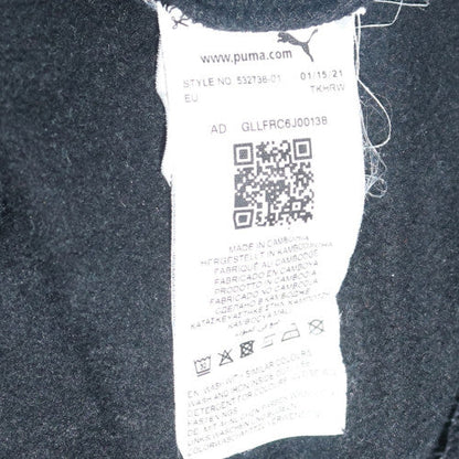 Mens UK Size S PUMA Black Pullover Sweatshirt
