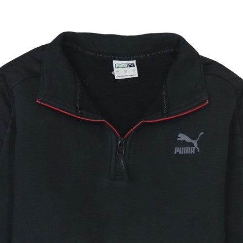 Mens UK Size S PUMA Black Pullover Sweatshirt