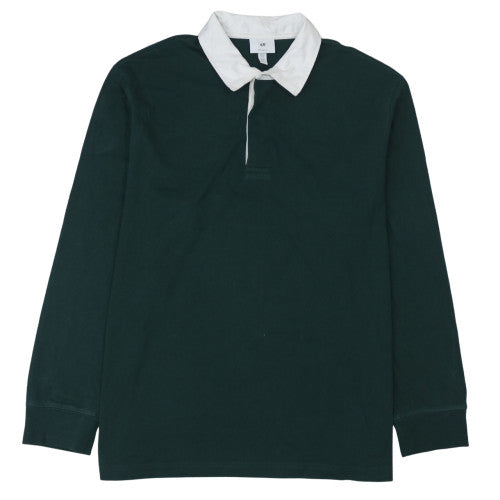 Mens UK Size XL H&M Green Henley Sweatshirt