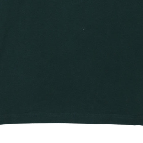 Mens UK Size XL H&M Green Henley Sweatshirt