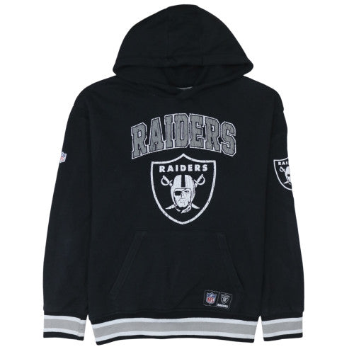 Primark NFL Raiders Men's Black Pullover Hoodie Size M Regular Fit