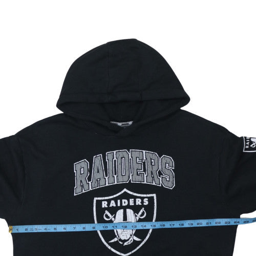Primark NFL Raiders Men's Black Pullover Hoodie Size M Regular Fit