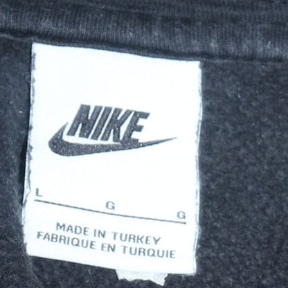 Womens UK Size L Nike Black Pullover Hoodie