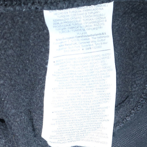 Womens UK Size L Nike Black Pullover Hoodie