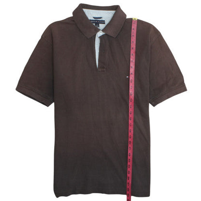 Mens UK Size L Tommy Hilfiger 100% Cotton Polo Shirt