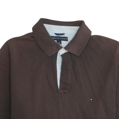 Mens UK Size L Tommy Hilfiger 100% Cotton Polo Shirt
