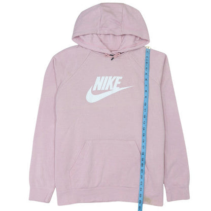 Womens UK Size XL Nike Pink Pullover Hoodie