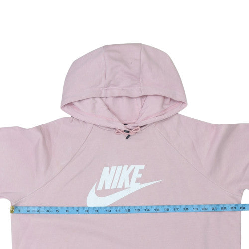 Womens UK Size XL Nike Pink Pullover Hoodie