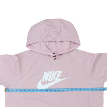 Womens UK Size XL Nike Pink Pullover Hoodie