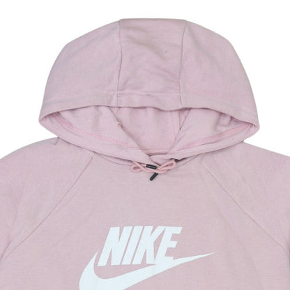 Womens UK Size XL Nike Pink Pullover Hoodie