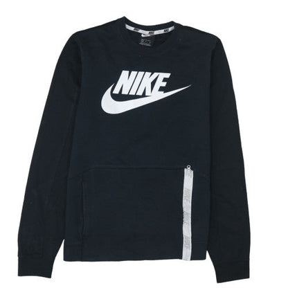 Mens UK Size S Nike Black Pullover Sweatshirt