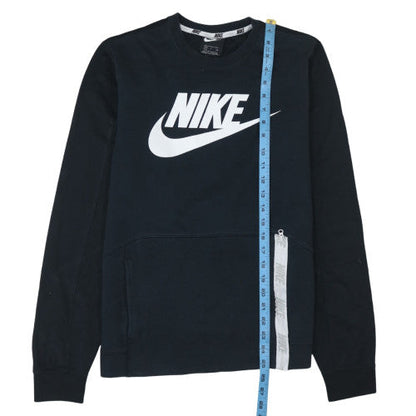 Mens UK Size S Nike Black Pullover Sweatshirt