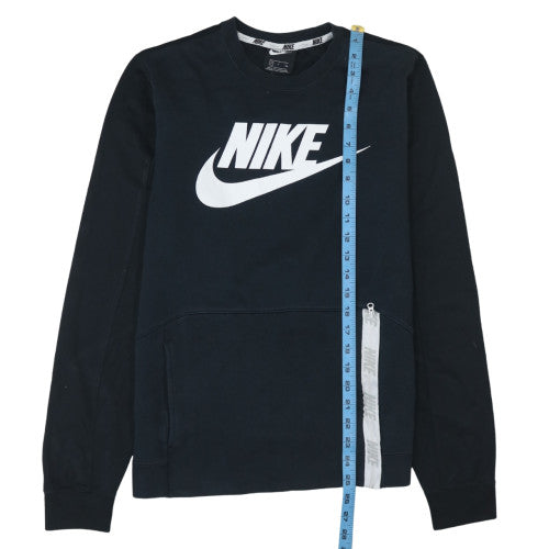 Mens UK Size S Nike Black Pullover Sweatshirt